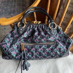 MARC JACOBS  S/S 2009 Python Memphis Stam, Black NWT (orig $4750)